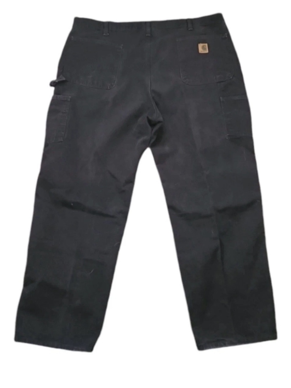 Carhartt Dungaroo Fit B11 BLK Men's Canvas Utility Work Pant 40x32 Black